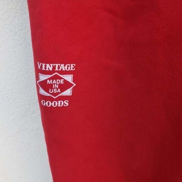 MADHAPPY Vintage Goods Heritage Red Sweatpants - Picture 7 of 11